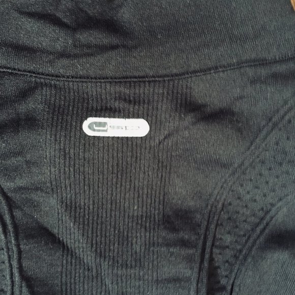 Puma Black Zip Front Workout Running Jacket Size Small - Picture 5 of 6